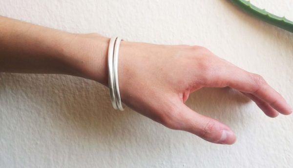 Fine Silver Bangle
