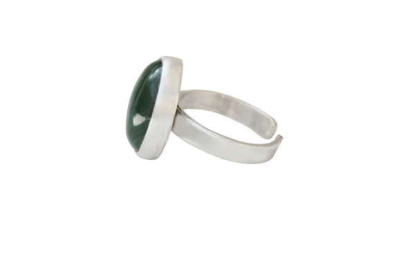 Green Agate Ring