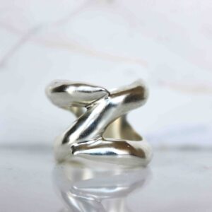 Silver Chunky Ring