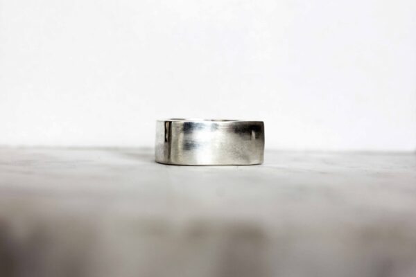 Taurian unisex silver ring