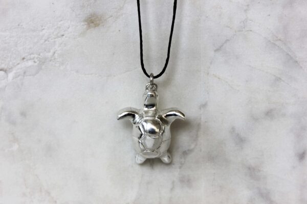 Silver Tortoise Charm - Image 4